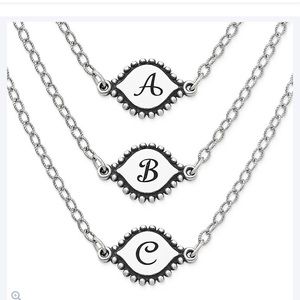 James Avery “H” Initial Necklace